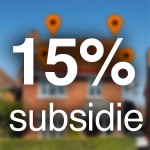 15% subsidie zonnepanelen 2013